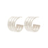 BOLD SOUL TRIPLE HOOPS ZILVER